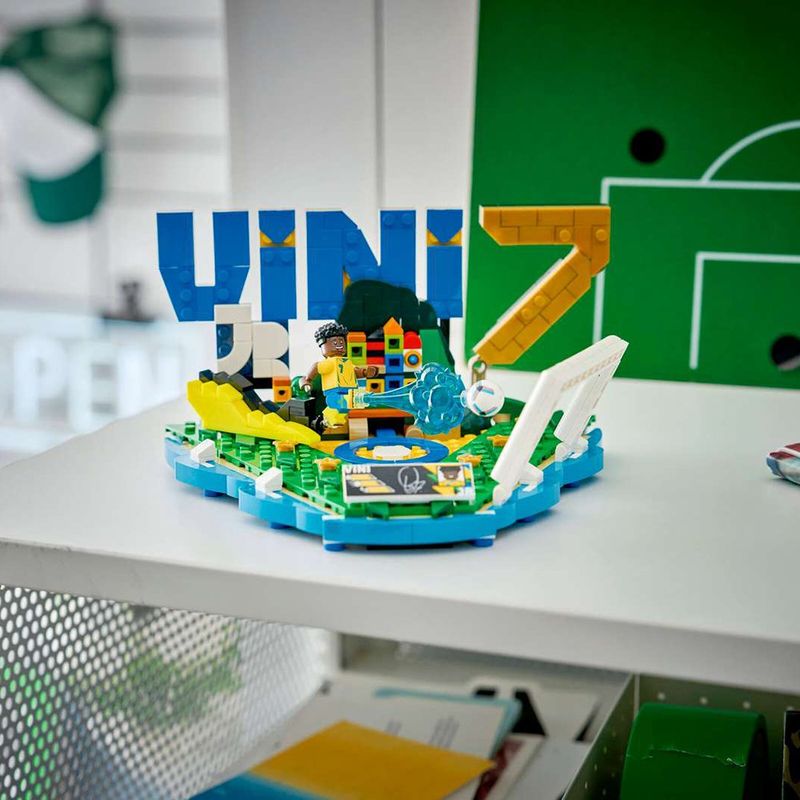 LEGO Editions Vini Jr Fenómenos del Fútbol #43027 de 510 Piezas