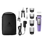 Recortadora para Mascotas Andis Easy Clip Cordless II Recargable con 12 Piezas Color Morado