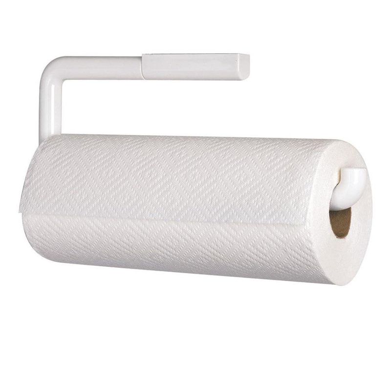 Porta Toalla de Papel Blanco para Pared o Gabinete de 16.51 x 13.97 x 21.08 cm