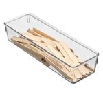 Organizador Linus Transparente Alargado de 22 x 7 x 5 cm para Cajón