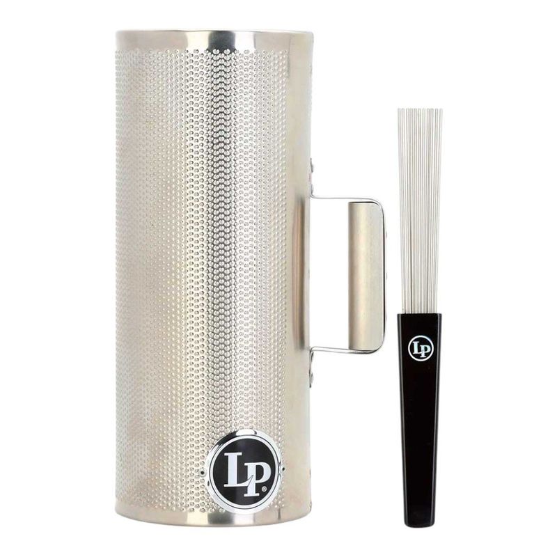Güira Latin Percussion LP304 Merengue Pro de 13 x 5-1/4 Plg Color Plateado