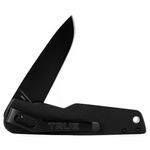 Cuchilla Plegable de Acero Inoxidable de 3 Plg Negra