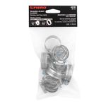 Abrazadera Sin Fin de Acero Inoxidable No. 12 para Manguera de 16 a 32 mm, Bolsa de 10 Unidades