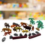 Set de Figuras de Animales en Frasco con Accesorios - Diseños Surtidos