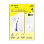 Timbre Inalámbrico de Batería con 36 Tonos y Alcance de 35 m para Casa u Oficina