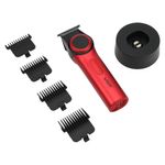 Cortadora de Cabello Profesional Inalámbrica con Pantalla LED y 4 Peines Guía