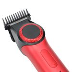 Cortadora de Cabello Profesional Inalámbrica con Pantalla LED y 4 Peines Guía
