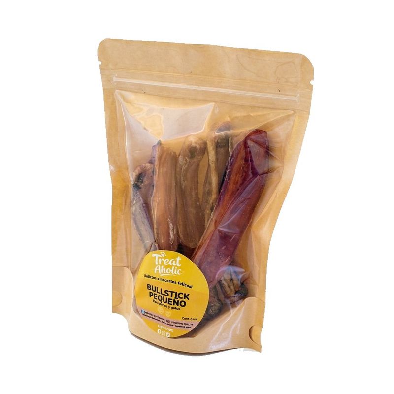 Snack Deshidratado para Perro Treat Aholic Bullstick 6 Piezas