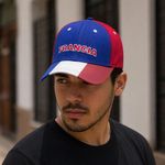 Gorra de Francia con Cierre de Botón de 58 cm Color Azul, Blanco y Rojo