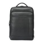Mochila de Cuero Waterbear Uso Ejecutivo de 30 x 42 Color Negro