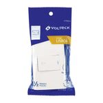 Interruptor para Timbre Sencillo Lisboa de 1.5 Módulos Color blanco