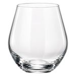 Set de 4 Vasos de Vidrio para Whisky Marta de 18.6 oz Transparentes