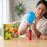 Set para Crear Figuras con Globos, Bomba y Accesorios Twisting Balloons Multicolor