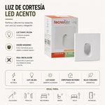 Luz de Encaminamiento LED Cynaro II Empotrable Luz Cálida 1 W Color Blanco