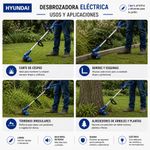 Desbrozadora Inalámbrica 20V Corte 25 cm