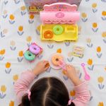 Set de Donas Color Change con Kiosco y Accesorios para Decorar