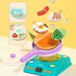 Set de Cocina Color Change con Luz, Sonido y Accesorios de Comida