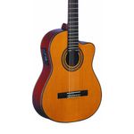 Guitarra Electroacústica Oscar Schmidt OC11CE Color Madera Natural