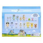 Set de 14 Figuras de Bluey Familia y Amigos con Accesorios Coleccionables