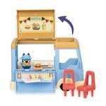 Set de Camión de Comida Bluey Convertible con Figura y Accesorios