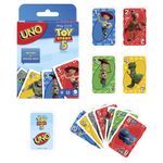 Juego de Cartas Uno Toy Story 5 con Regla Especial para 2 a 10 Jugadores