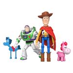 Set de Figuras Toy Story 5 Woody y Buzz al Rescate PlayScale de 7 Plg con Accesorios Multicolor