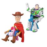 Set de Figuras Toy Story 5 Woody y Buzz al Rescate PlayScale de 7 Plg con Accesorios Multicolor