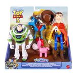 Set de Figuras Toy Story 5 Woody y Buzz al Rescate PlayScale de 7 Plg con Accesorios Multicolor