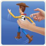 Figura de Acción Toy Story 5 Running Woody 12 Plg con Movimiento y Sonidos Multicolor