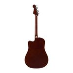Guitarra Electroacústica Fender California CE de Color Sunburst en Dos Tonos