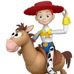 Set de Figuras Toy Story 5 Jessie y Tiro al Blanco PlayScale Articuladas Multicolor
