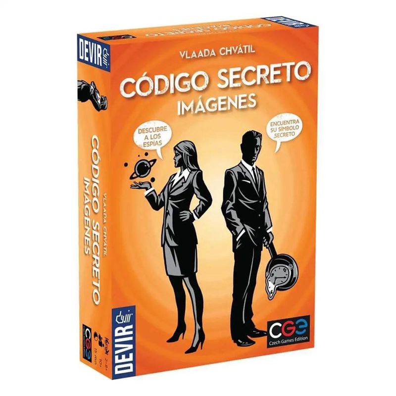 Juego de Mesa Código Secreto Imágenes en Español para 2 a 8 Jugadores
