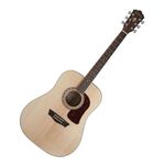 Guitarra Acústica Washburn Heritage HD10S Color Madera Natural Clara