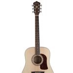 Guitarra Acústica Washburn Heritage HD10S Color Madera Natural Clara