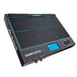 Pad de Percusión Electrónico Alesis SamplePad Pro 8 con led Color Negro