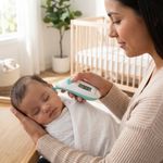 Termómetro de Oído para Bebés de Lectura Rápida en 1 Segundo con Alerta de Fiebre