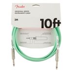 Cable para Guitarra Fender de 3 M Color Verde