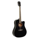 Guitarra Electroacústica Washburn Apprentice AD5CE con Accesorios Color Negra