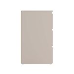 Gavetero Maise con 3 Cajones para Dormitorio de 69.6 cm Color Cashmere y Roble