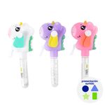 Ventilador Manual Infantil de Unicornios - Colores Surtidos