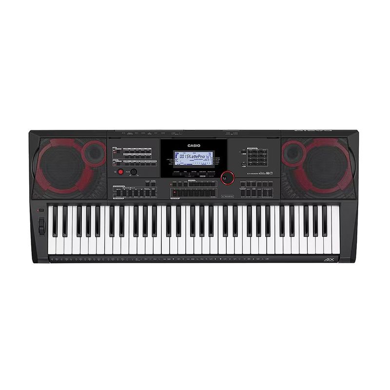 Teclado Electrónico Casio CT-X5000 61 Teclas Sensitivas Color Negro