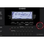 Teclado Electrónico Casio CT-X3000C2 61 Teclas Sensitivas Color Negro