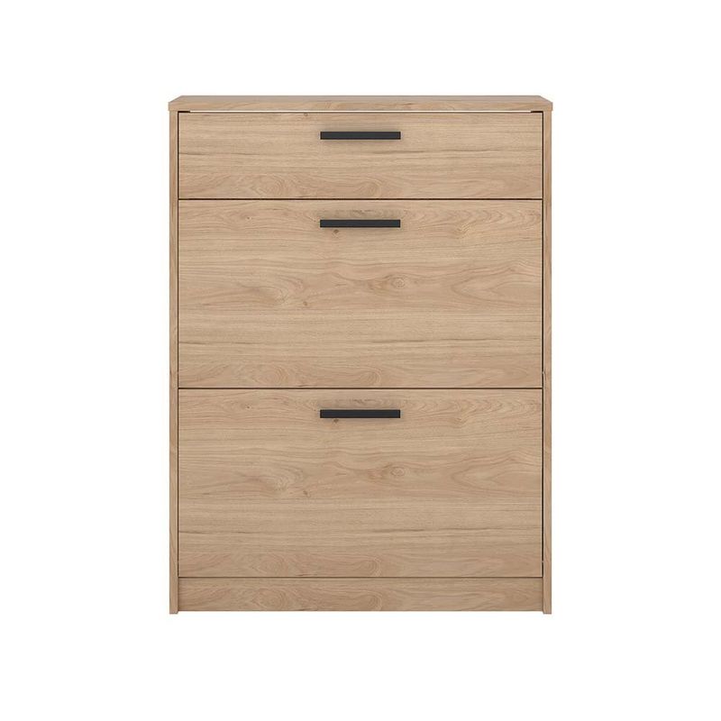 Zapatera Rio con 2 Puertas Abatibles y Cajón para Entrada de 70.4 cm Color Roble