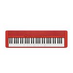 Teclado Electrónico Casio CT-S1RDC2 61 Teclas Color Rojo