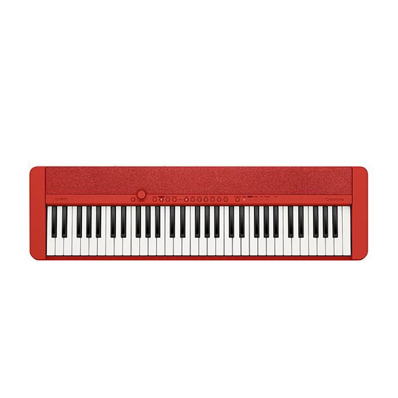 Teclado Electrónico Casio CT-S1RDC2 61 Teclas Color Rojo