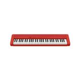 Teclado Electrónico Casio CT-S1RDC2 61 Teclas Color Rojo
