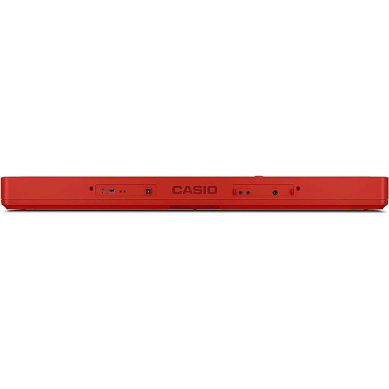 Teclado Electrónico Casio CT-S1RDC2 61 Teclas Color Rojo