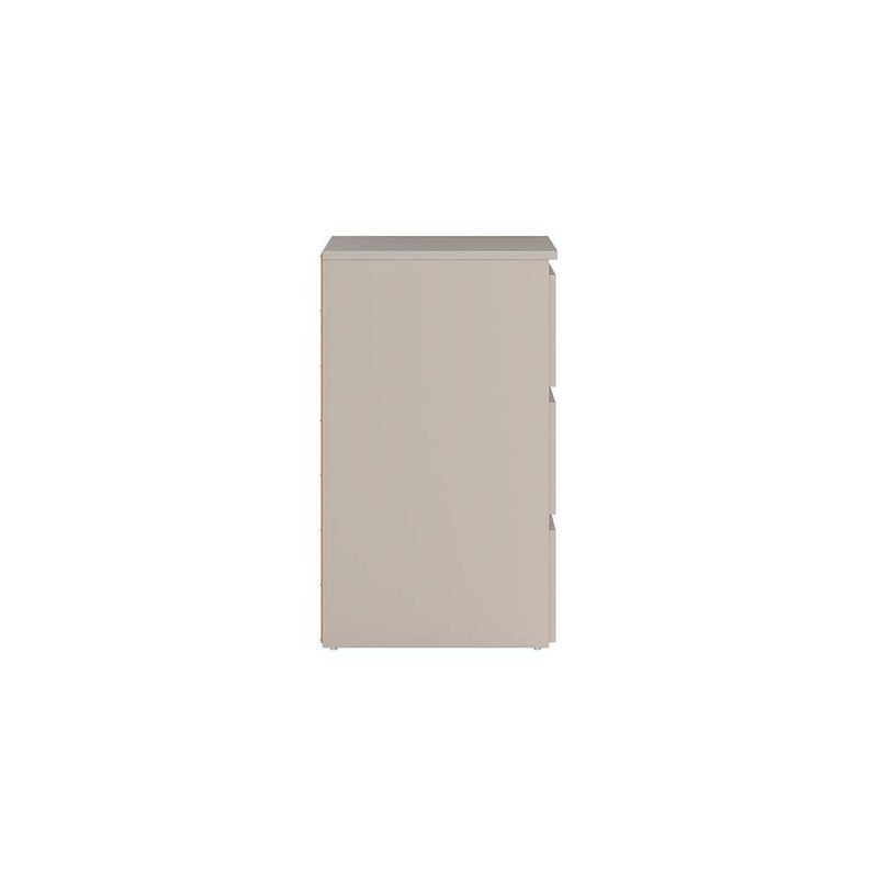 Gavetero Maise con 6 Cajones Amplio para Dormitorio de 138.1 cm Color Cashmere y Roble