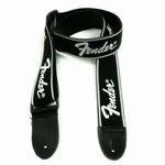 Cincho Para Guitarra Eléctrica Fender de Poliéster Ajustable de 2 Plg Color Negro