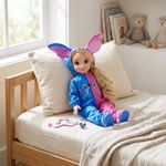 Muñeca ily 4EVER de 18 Plg Inspirada en Stitch y Angel con Pijama